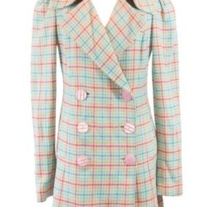 Vintage Heatheratte Plaid Jacket